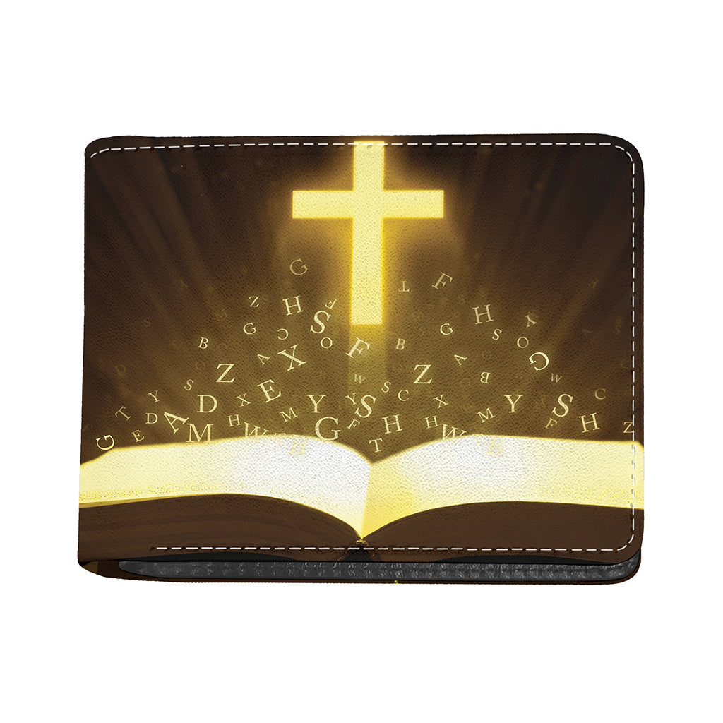 Christian Holy Bible Print Bifold Wallet