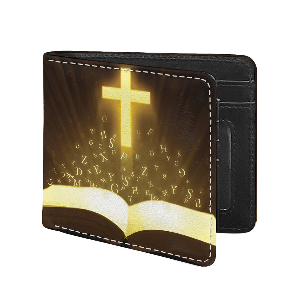 Christian Holy Bible Print Bifold Wallet