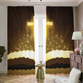 Christian Holy Bible Print Dimout Pencil Pleat Curtains