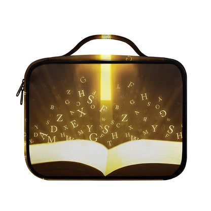 Christian Holy Bible Print Briefcase Bible Bag