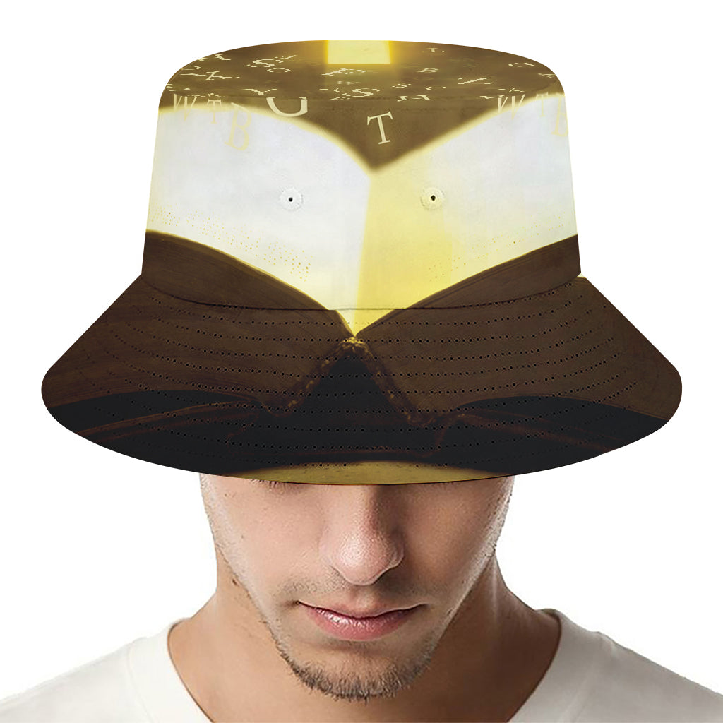 Christian Holy Bible Print Bucket Hat