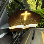 Christian Holy Bible Print Car Side Mirror Covers
