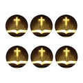 Christian Holy Bible Print Coaster Set