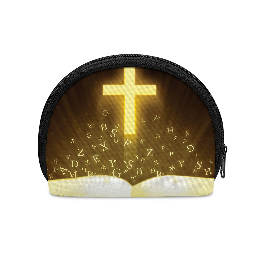 Christian Holy Bible Print Coin Purse
