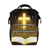 Christian Holy Bible Print Diaper Bag