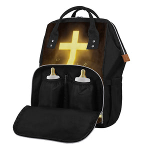 Christian Holy Bible Print Diaper Bag