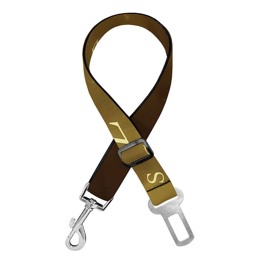Christian Holy Bible Print Dog Seat Belt
