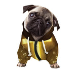 Christian Holy Bible Print Dog Zip Up Hoodie