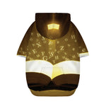 Christian Holy Bible Print Dog Zip Up Hoodie