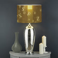 Christian Holy Bible Print Drum Lamp Shade