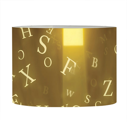Christian Holy Bible Print Drum Lamp Shade