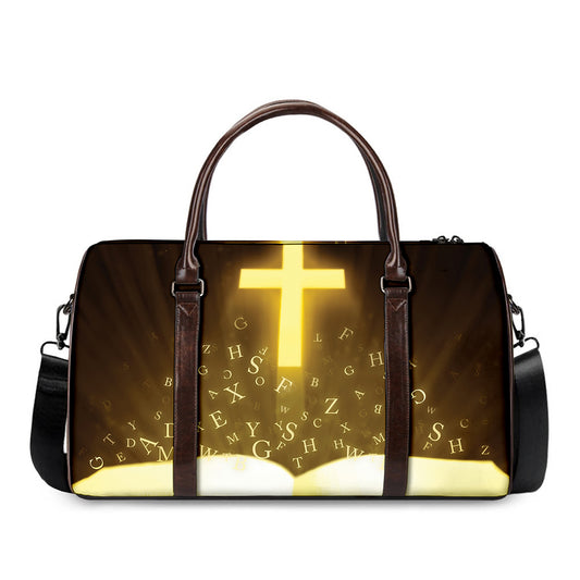 Christian Holy Bible Print Duffle Bag
