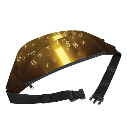 Christian Holy Bible Print Fanny Pack