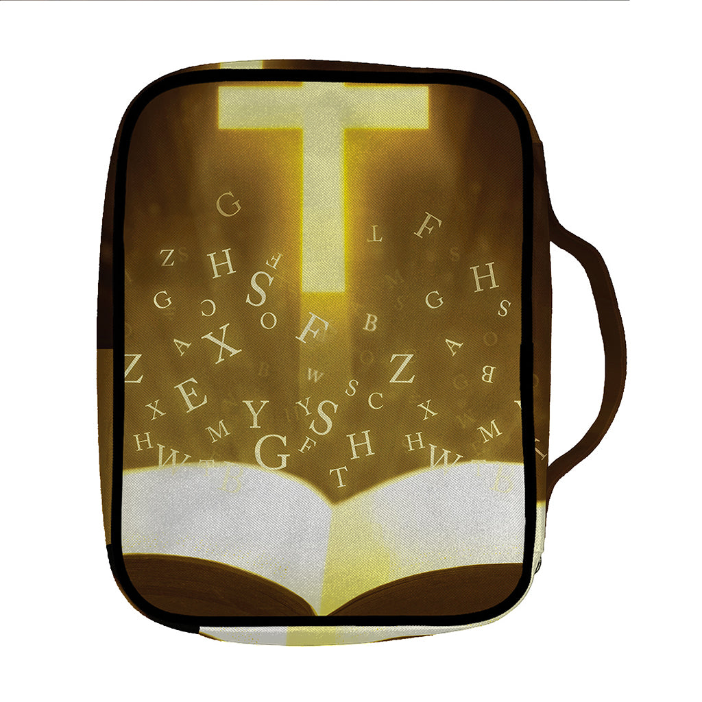 Christian Holy Bible Print Front Pocket Bible Bag