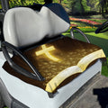 Christian Holy Bible Print Golf Cart Seat Cover