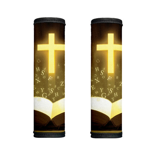 Christian Holy Bible Print Handle Covers