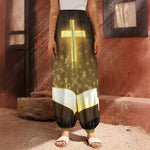 Christian Holy Bible Print Harem Pants