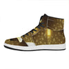 Christian Holy Bible Print High Top Leather Sneakers