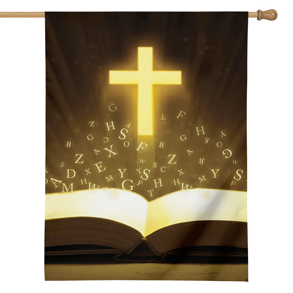 Christian Holy Bible Print House Flag