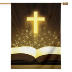 Christian Holy Bible Print House Flag