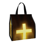 Christian Holy Bible Print Insulated Lunch Tote