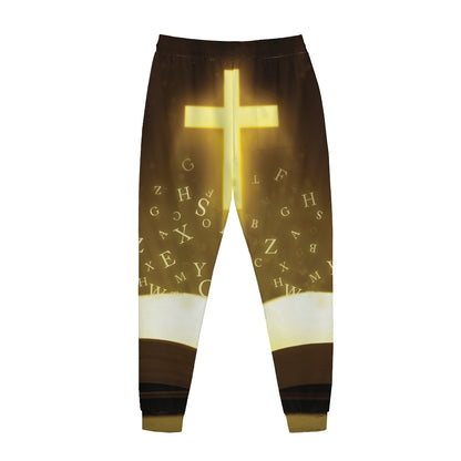 Christian Holy Bible Print Jogger Pants