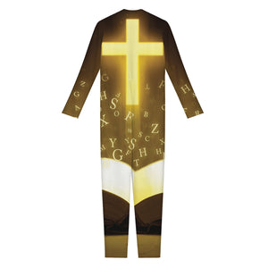 Christian Holy Bible Print Jumpsuit