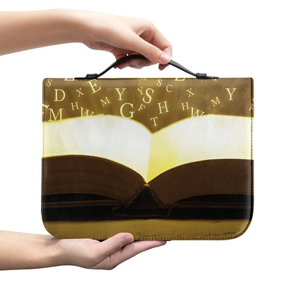Christian Holy Bible Print Leather Bible Cover