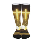 Christian Holy Bible Print Long Socks