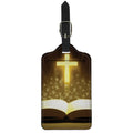Christian Holy Bible Print Luggage Tag