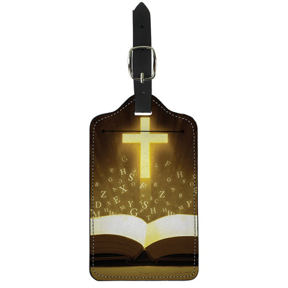 Christian Holy Bible Print Luggage Tag