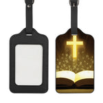 Christian Holy Bible Print Luggage Tag