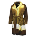 Christian Holy Bible Print Men's Bathrobe