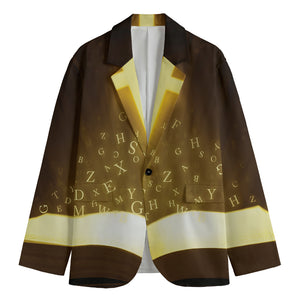 Christian Holy Bible Print Men's Blazer