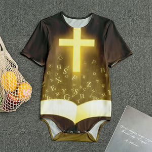 Christian Holy Bible Print Men's Bodysuit