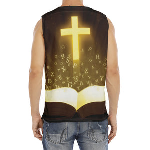 Christian Holy Bible Print Men's Fitness Tank Top