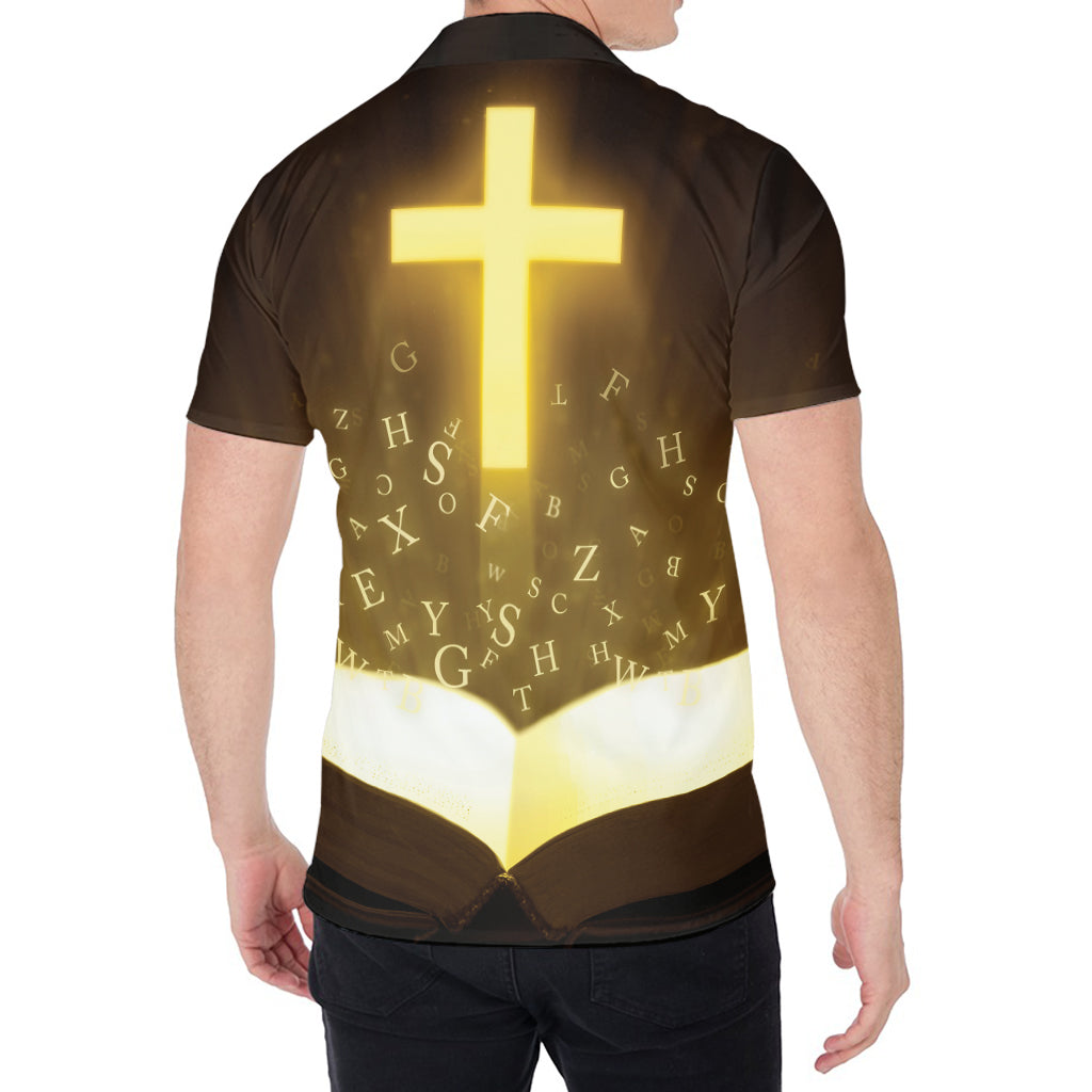 Christian Holy Bible Print Men's Shirt