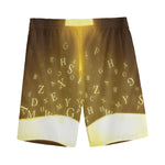 Christian Holy Bible Print Men's Sports Shorts