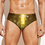 Christian Holy Bible Print Men's Swim Briefs