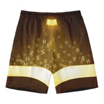 Christian Holy Bible Print Men's Swim Trunks