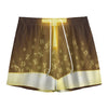 Christian Holy Bible Print Mesh Shorts