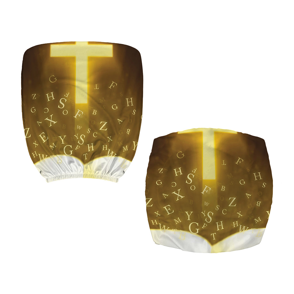 Christian Holy Bible Print Office Chair Cover
