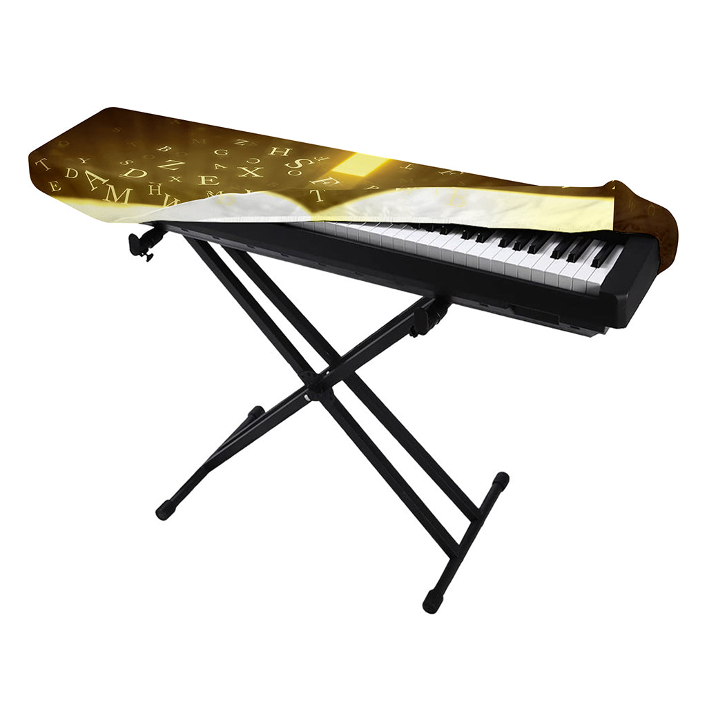 Christian Holy Bible Print Piano Keyboard Cover