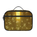 Christian Holy Bible Print Portable Lunch Bag