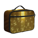 Christian Holy Bible Print Portable Lunch Bag