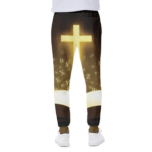 Christian Holy Bible Print Scuba Joggers