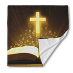 Christian Holy Bible Print Silk Bandana