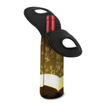 Christian Holy Bible Print Single Neoprene Wine Tote