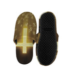 Christian Holy Bible Print Slippers