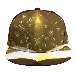 Christian Holy Bible Print Snapback Cap